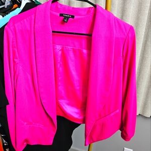 Plus size 1x cropped blazer